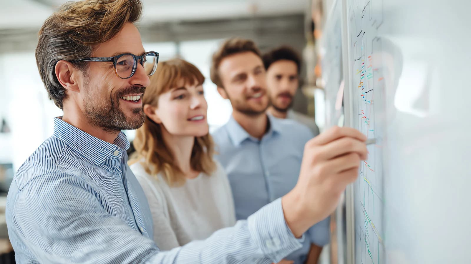 HiveWell team working on people-first workplace initiatives